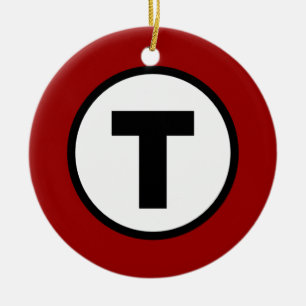 Boston T - O-Weihnachten T Keramik Ornament