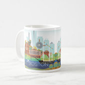 Boston-Tasse Kaffeetasse (Vorderseite Links)