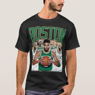 BOSTON Tatum, Brown, White, Holiday, Porzingis T-Shirt