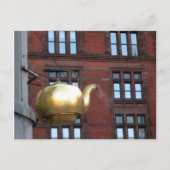 Boston Tea Pot Postkarte (Vorderseite)