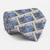 Boston-Tee-Party-Briefmarken-Krawatte Krawatte (Gerollt)