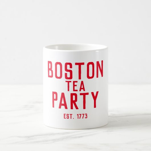 Boston-Tee-Party-Tasse Kaffeetasse (Mittel)