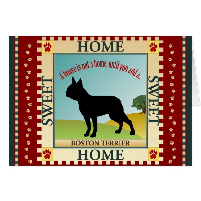 Boston Terrier (Vorderseite (Horizontal))