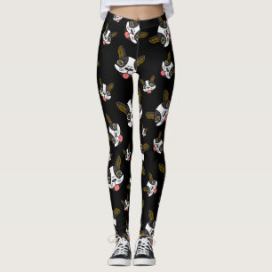 Boston-Terrier #15 Leggings