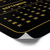 Boston Terrier 2026 Calendar  Poster (Ecke)