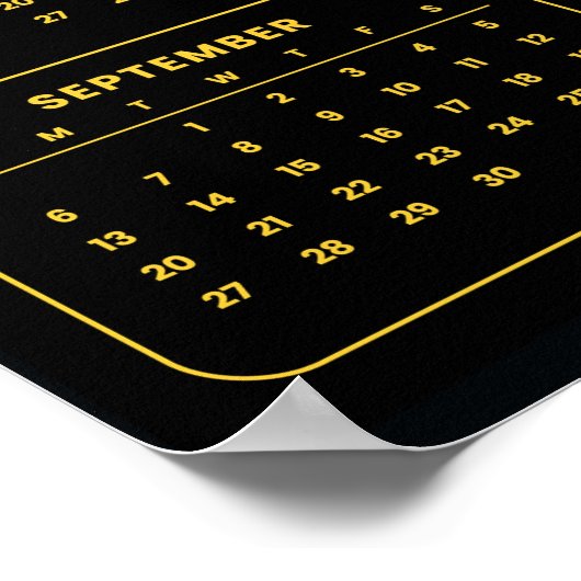 Boston Terrier 2026 Calendar  Poster (Ecke)