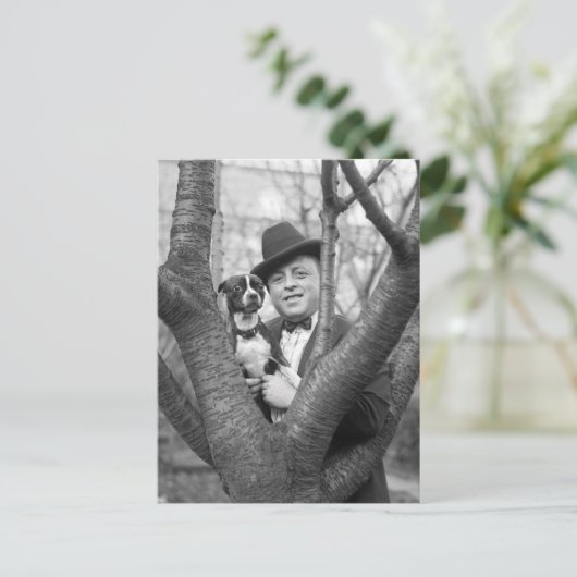 Boston Terrier, 20er Postkarte (Stehend Vorderseite)