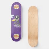 Boston Terrier 8 1/2" Skateboard Deck (Vorderseite)