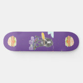Boston Terrier 8 1/2" Skateboard Deck (Horizontal)