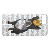 Boston Terrier and Crown Case-Mate iPhone Hülle (Rückseite (Horizontal))