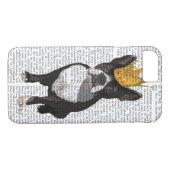 Boston Terrier and Crown Case-Mate iPhone Hülle (Rückseite (Horizontal))