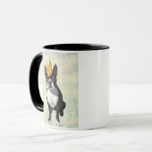 Boston Terrier and Crown Tasse (Vorderseite Links)