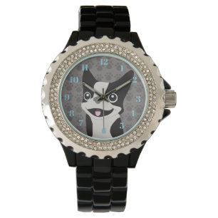 Boston Terrier Armbanduhr