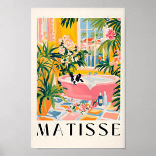 Boston Terrier Ästhetisches Poster, Dog Print, Fun Poster