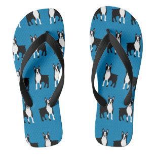 Boston Terrier Badesandalen