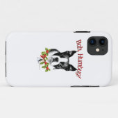 Boston Terrier Bah Humbug Case-Mate iPhone Hülle (Rückseite (Horizontal))