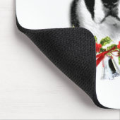 Boston Terrier Bah Humbug Mousepad (Ecke)
