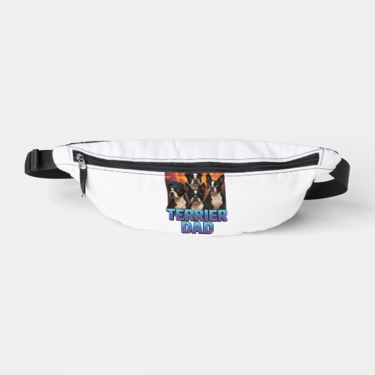 Boston-Terrier Bauchtasche (Vorderseite)