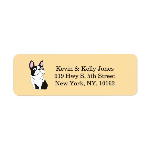 Boston Terrier beige (Vorne)