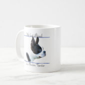 Boston Terrier Best Friend 2 Kaffeetasse (Vorderseite Links)