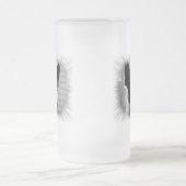Boston-Terrier-Bier-Tasse Mattglas Bierglas (Mittel)