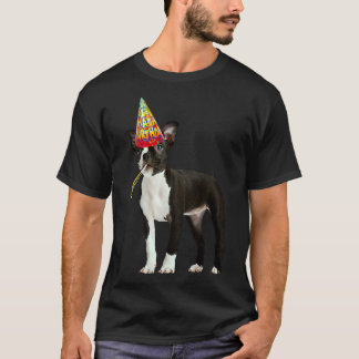 Boston Terrier Birthday T-Shirt