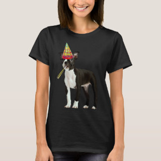 Boston Terrier Birthday T-Shirt