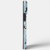 Boston Terrier Bones and Paws  Case-Mate iPhone Hülle (Rückseite / Rechts)