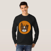 Boston Terrier Brown T-Shirt (Vorne ganz)