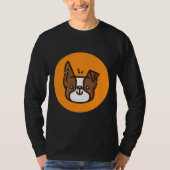 Boston Terrier Brown T-Shirt (Vorderseite)