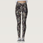 Boston-Terrier-Camouflage-Leggings Leggings (Vorderseite)