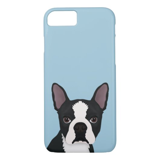 Boston-Terrier-Cartoon Case-Mate iPhone Hülle (Rückseite)