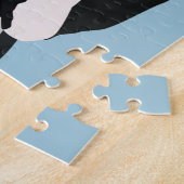 Boston-Terrier-Cartoon Puzzle (Seite)