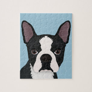Boston-Terrier-Cartoon Puzzle