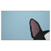 Boston-Terrier-Cartoon Stoff (Fat Quarter (45,7 x 55,9 cm))