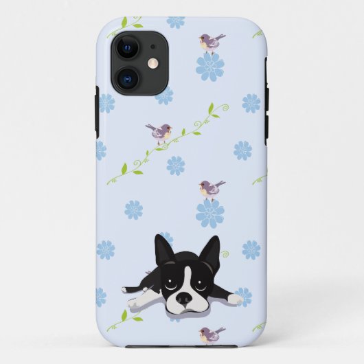 Boston Terrier Case-Mate iPhone Hülle (Rückseite)