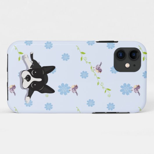 Boston Terrier Case-Mate iPhone Hülle (Rückseite (Horizontal))