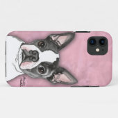 Boston Terrier Case-Mate iPhone Hülle (Rückseite (Horizontal))