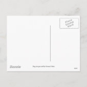 Boston Terrier Christmas 2 Cartoon Feiertagspostkarte (Rückseite)