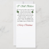 Boston Terrier Christmas Geschenke (Rückseite)