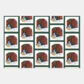 Boston Terrier Christmas Geschenkpapier Set (Vorderseite 3)