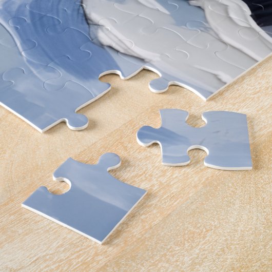 Boston Terrier Christmas Red Truck Holiday Puzzle (Seite)