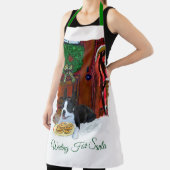 Boston Terrier Christmas Schürze (InSitu)