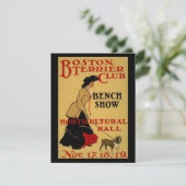 Boston Terrier Club Einladung (Stehend Vorderseite)