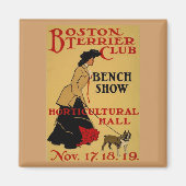 Boston Terrier Club Magnet (Vorne)