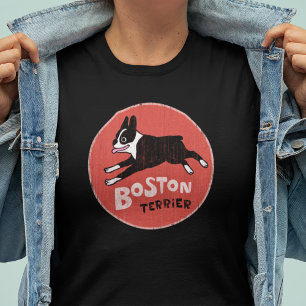 Boston-Terrier-cooler Vintager T-Shirt