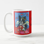 Boston Terrier Cupid DOG VALENTINE CLASSIC TASSEN (Links)