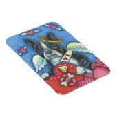 Boston Terrier Cupid DOG VALENTINE MAGNET (Rechte Seite)