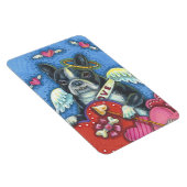 Boston Terrier Cupid DOG VALENTINE MAGNET Large (Rechte Seite)