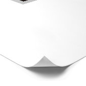 Boston Terrier Custom Dog Poster (Ecke)